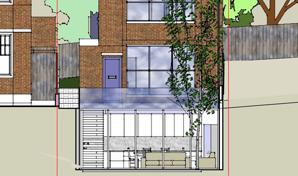 Glasslyn Front elevation 02